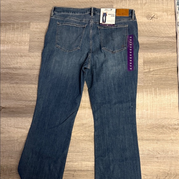 Seven7 Denim - Seven7 Women's Classic Blue Flare Jeans